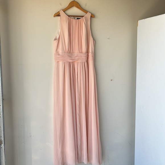 Lauren Ralph Lauren Evening Bridesmaids Maxi Gown Size 14 - Picture 2 of 16